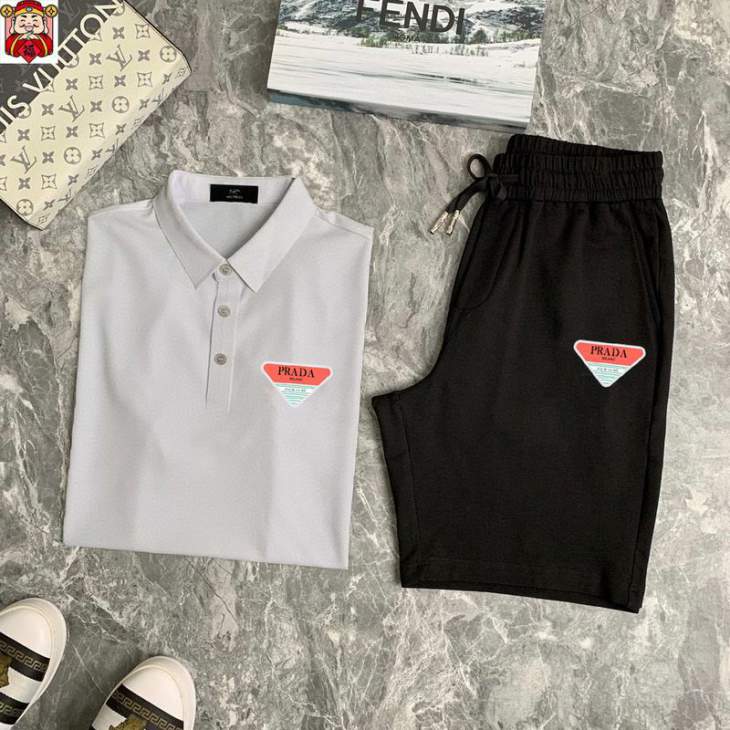 Picture of Prada Shirt Pant Suits _SKUPradaM-3XLkdtr25624376